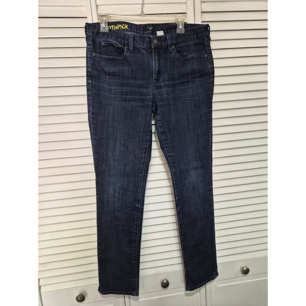 J. Crew Women's Skinny Jeans Dark Wash Stretch Denim size32